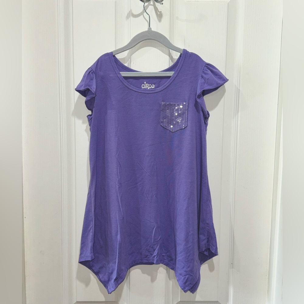 Sequin Pocket Top
